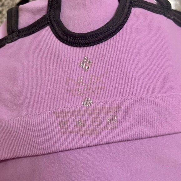 NUX Purple Compression Tank Top Size Medium - Picture 6 of 6
